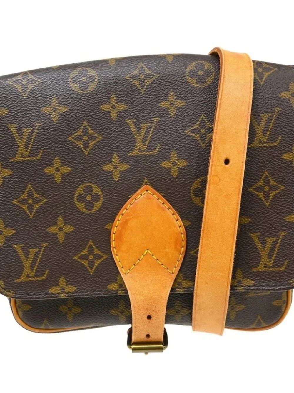 LOUIS VUITTON CARTOUCHIERE MM SHOULDER BAG